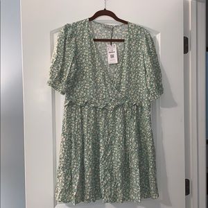 NWT ASOS flower print babydoll dress
